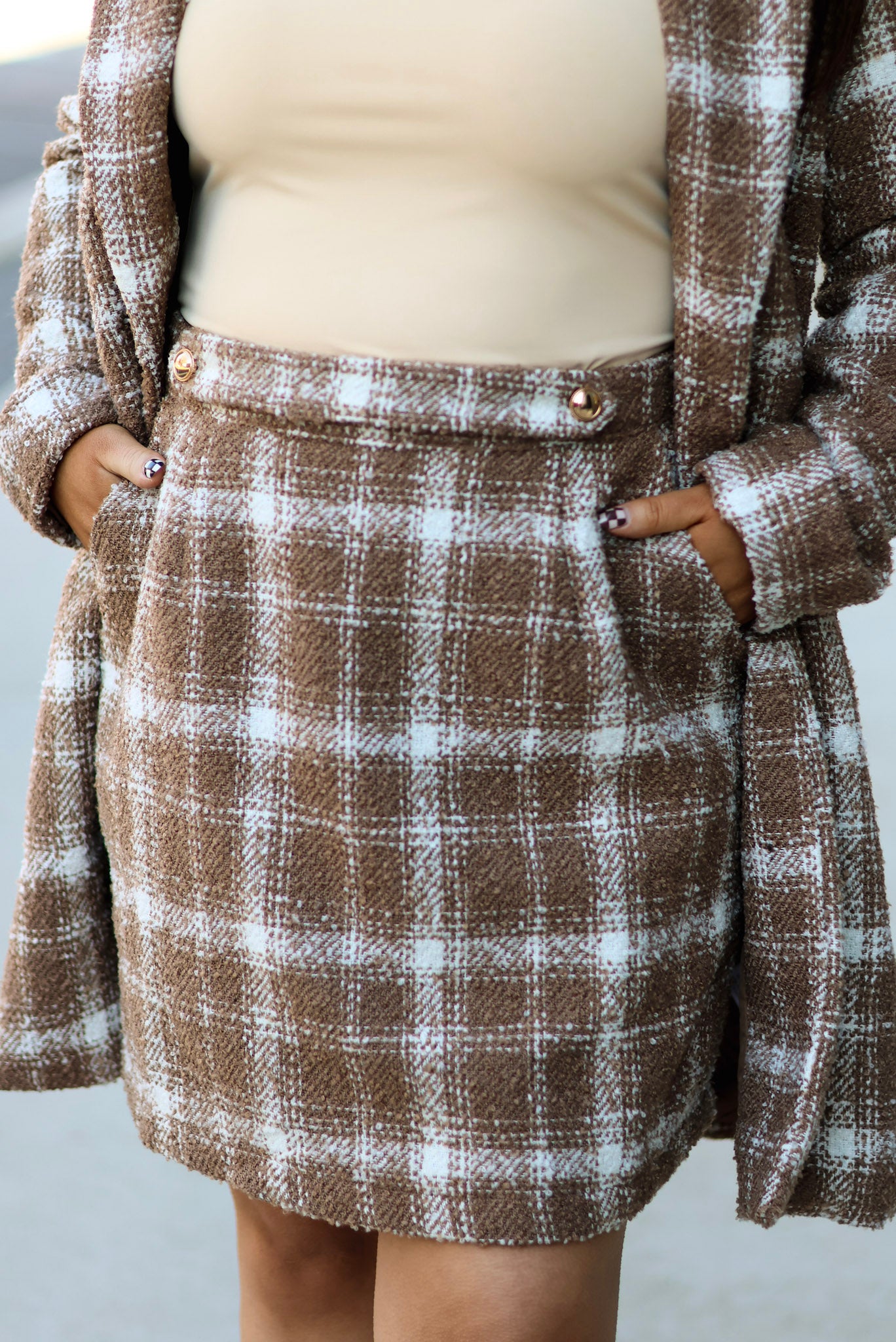 Sofia Plaid Skirt
