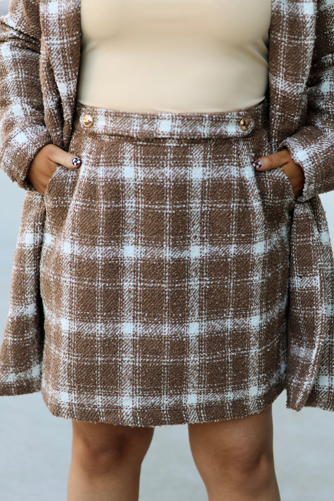 Sofia Plaid Skirt