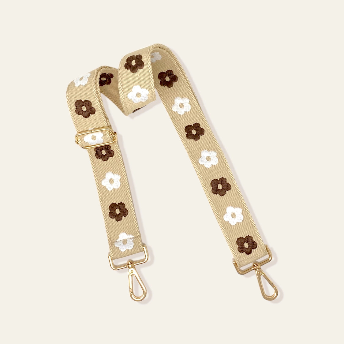 Clear Daisy Strap Belt Bag