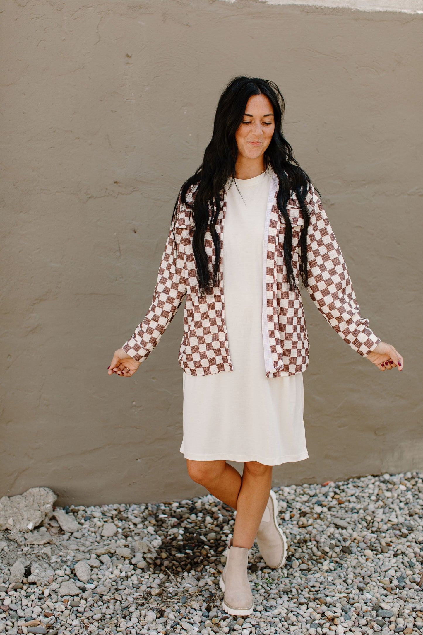 Sadie Checkered Shacket
