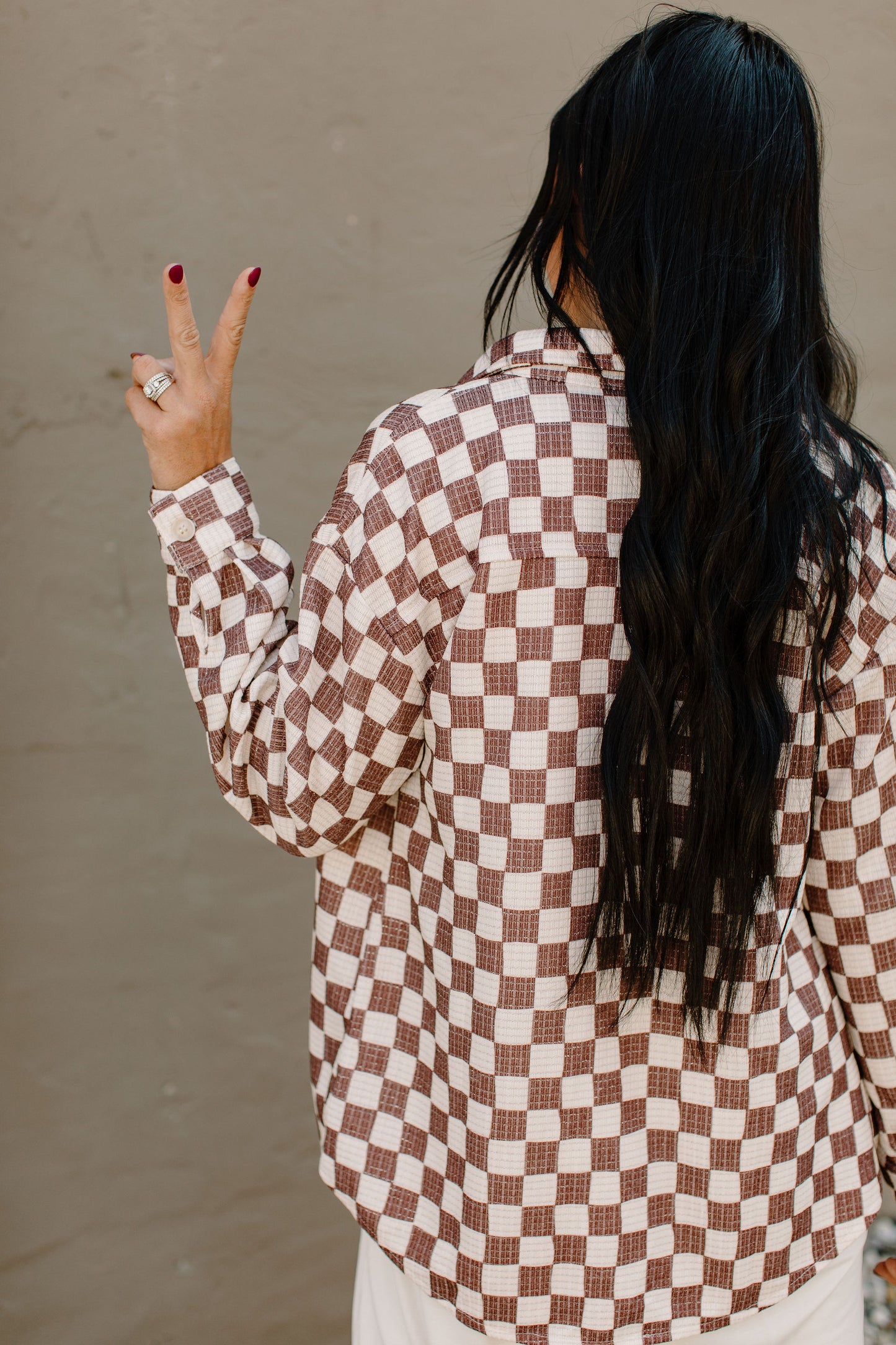 Sadie Checkered Shacket