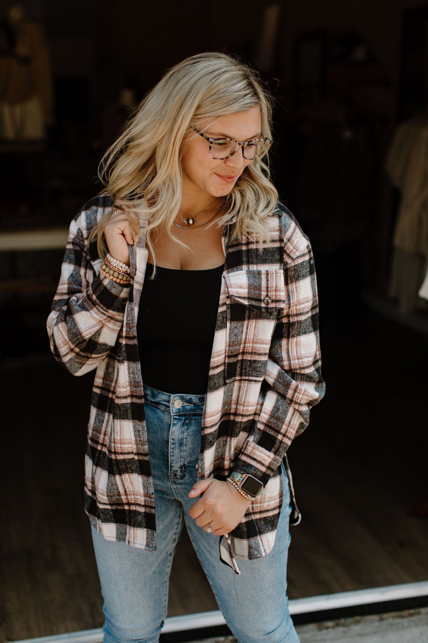 Harper Plaid Shacket
