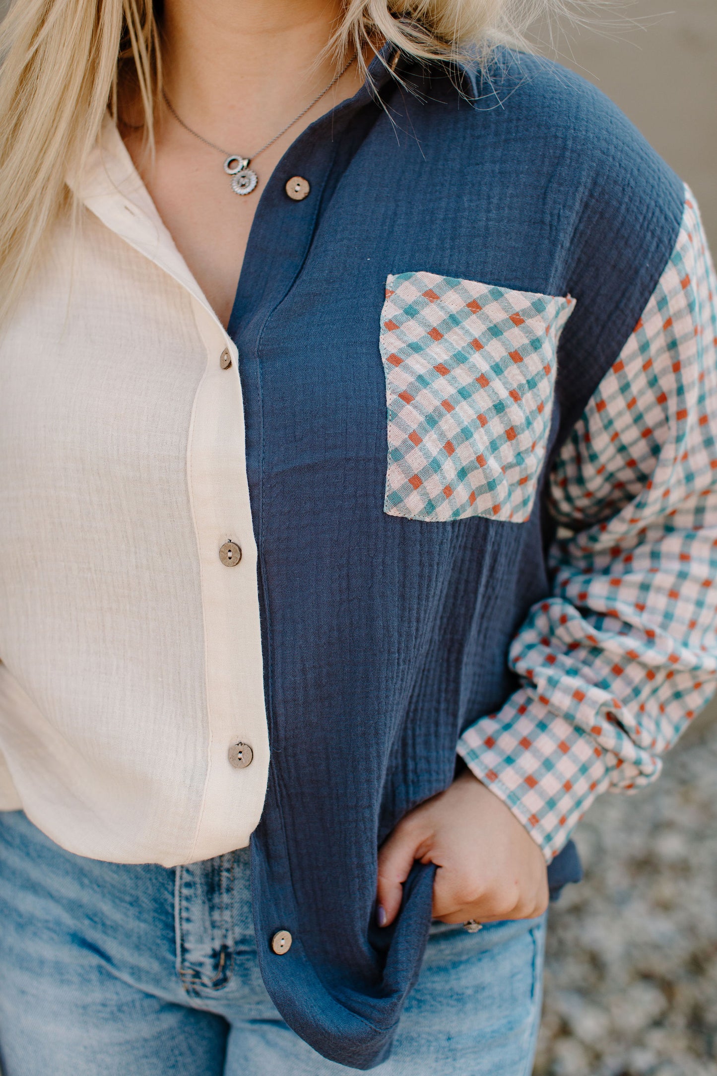 Mila Plaid Button Down