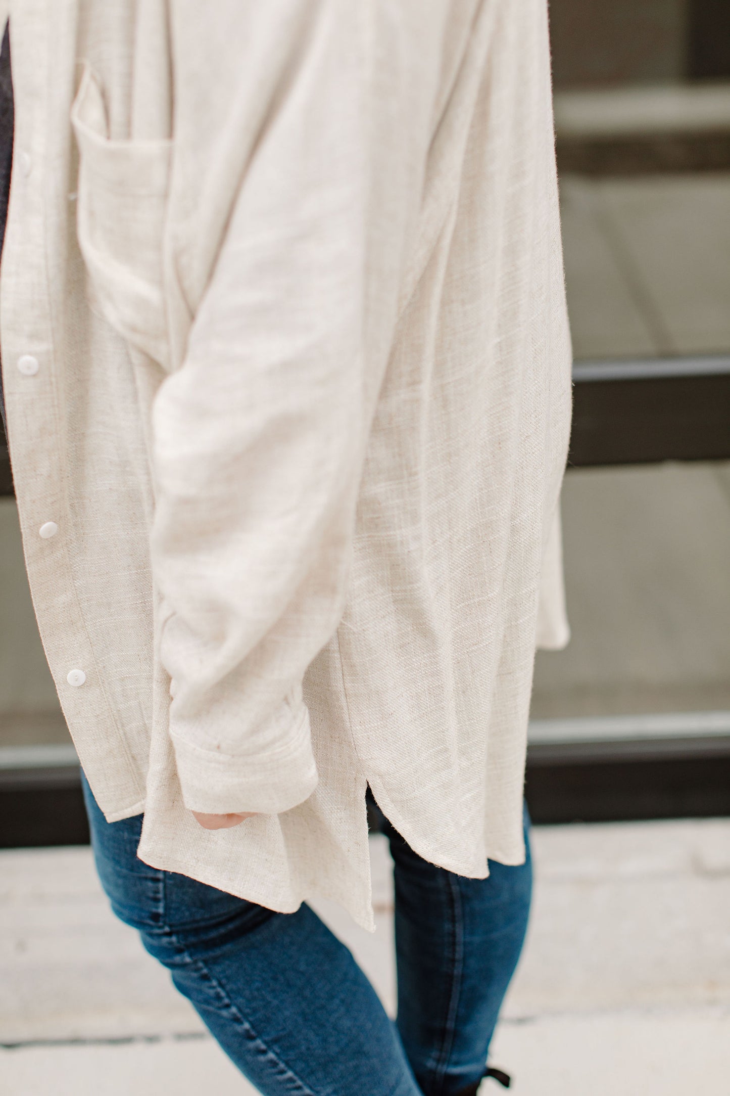 Sam Linen Button down