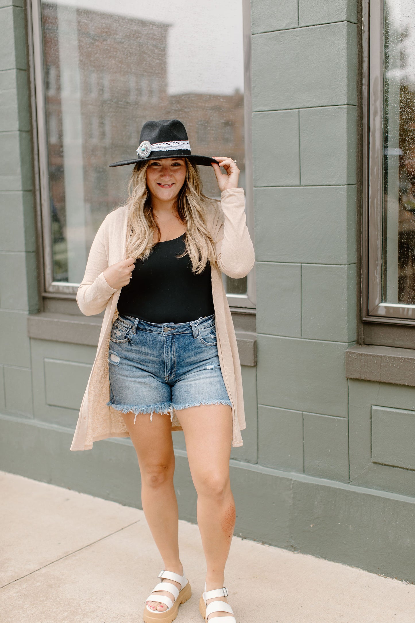 Beth Wide Brim Hat