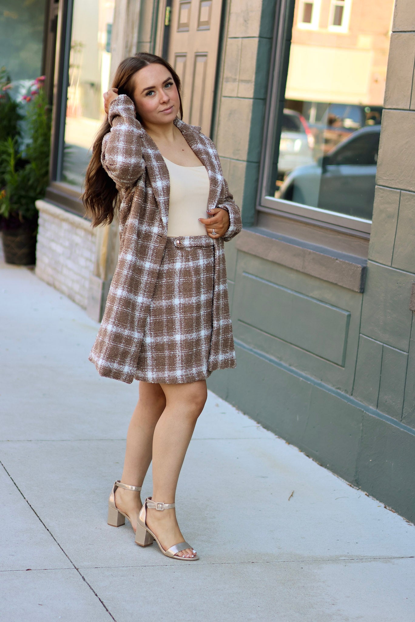 Sofia Plaid Skirt