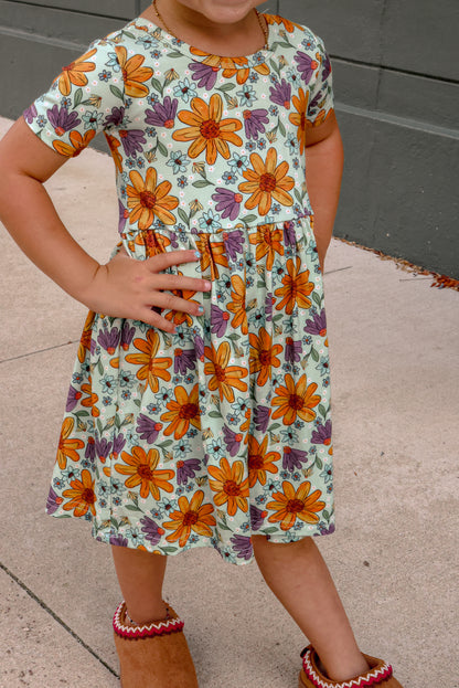 Mae Floral Bamboo Dress