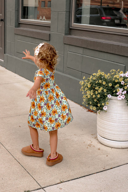 Mae Floral Bamboo Dress