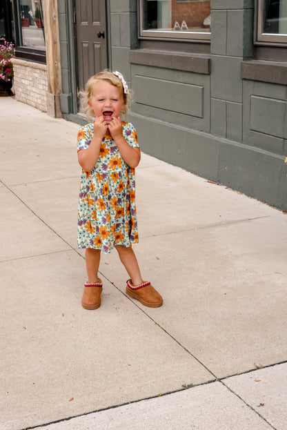 Mae Floral Bamboo Dress