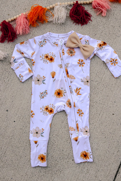 Boho Floral Onesie