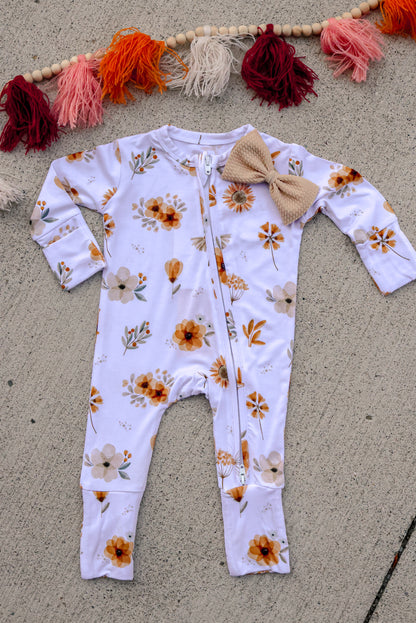 Boho Floral Onesie