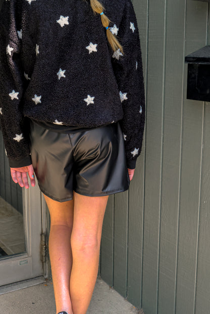 Lillie Youth Leather Skort