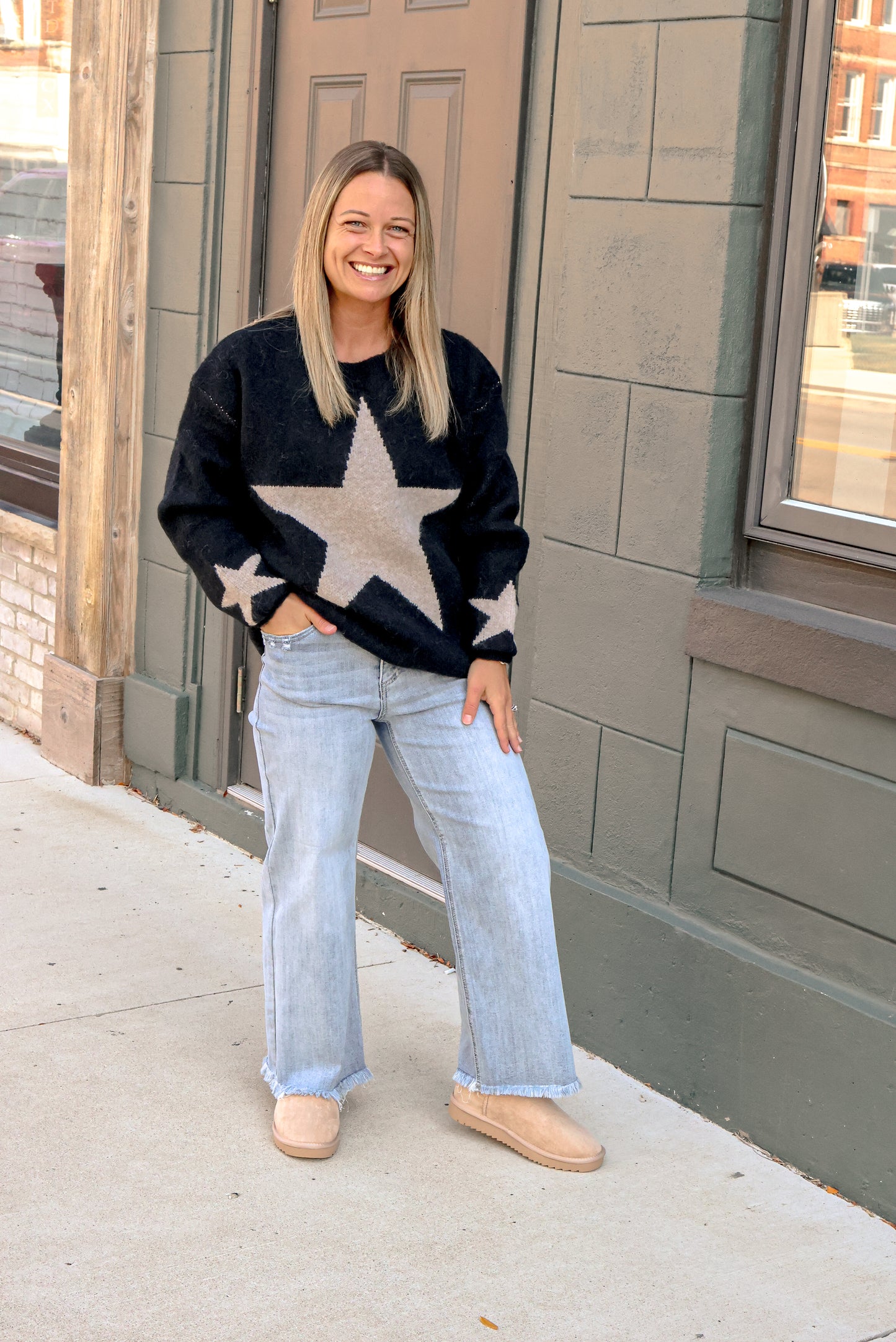 Star Pullover Sweater