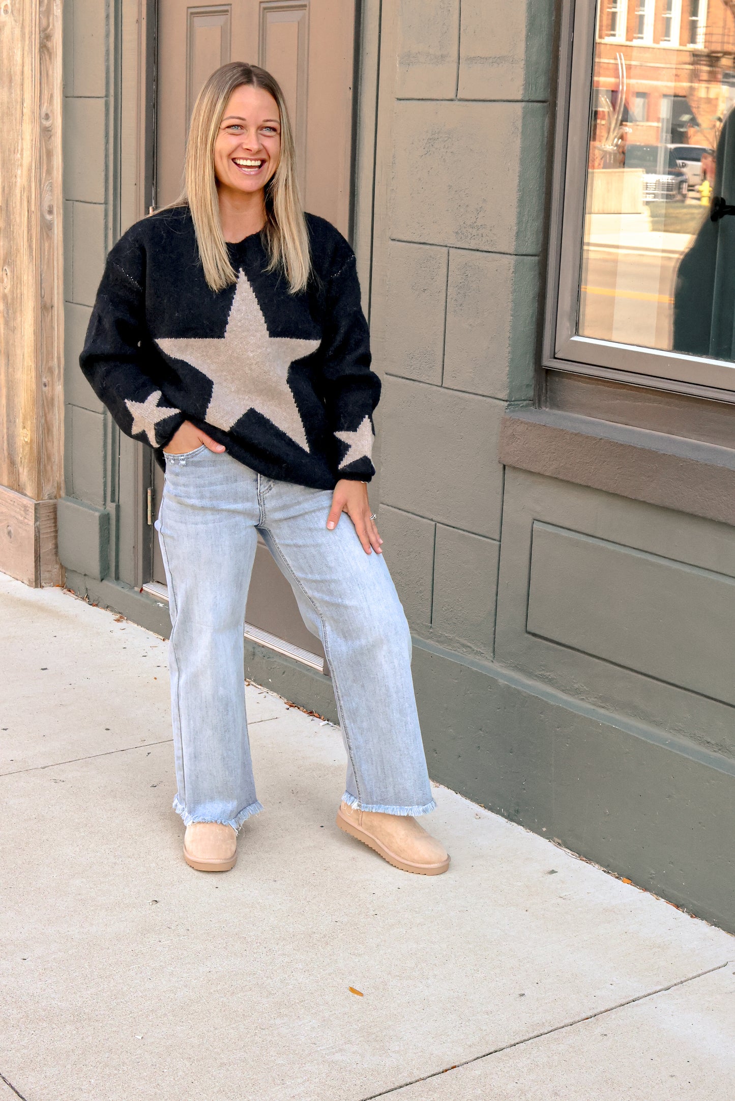 Star Pullover Sweater