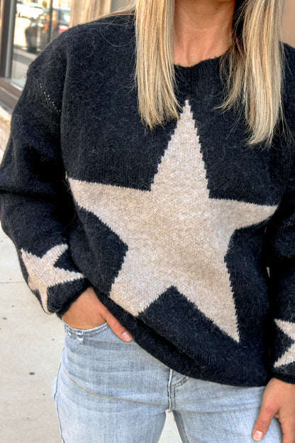 Star Pullover Sweater