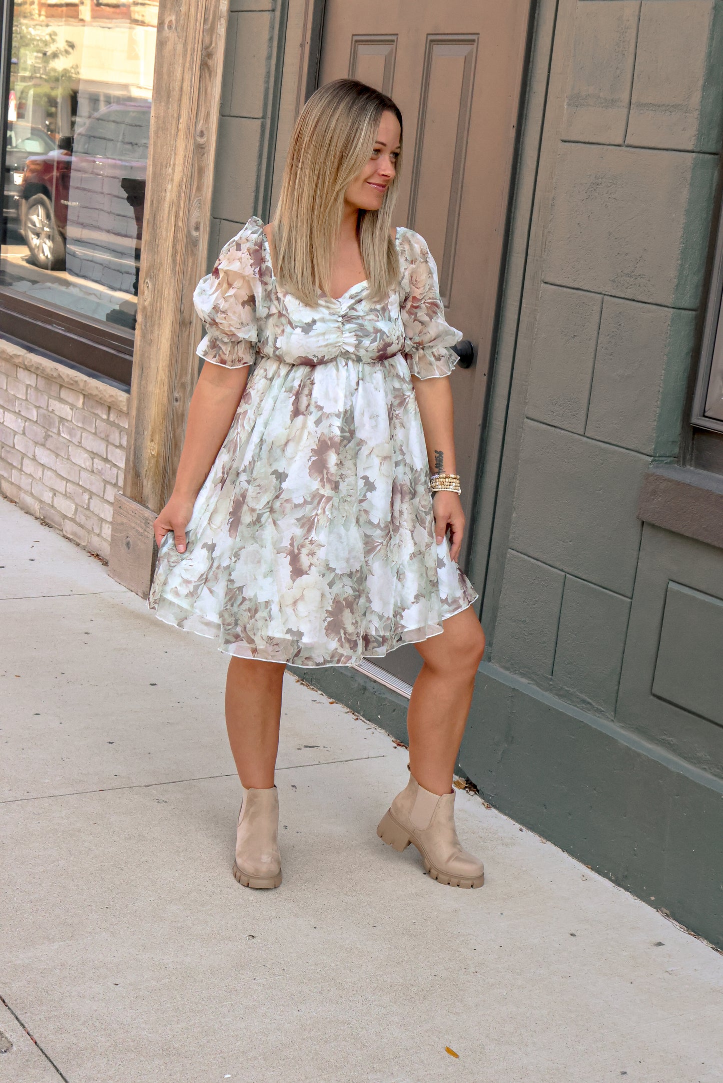 Britt Floral Dress