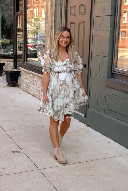 Britt Floral Dress