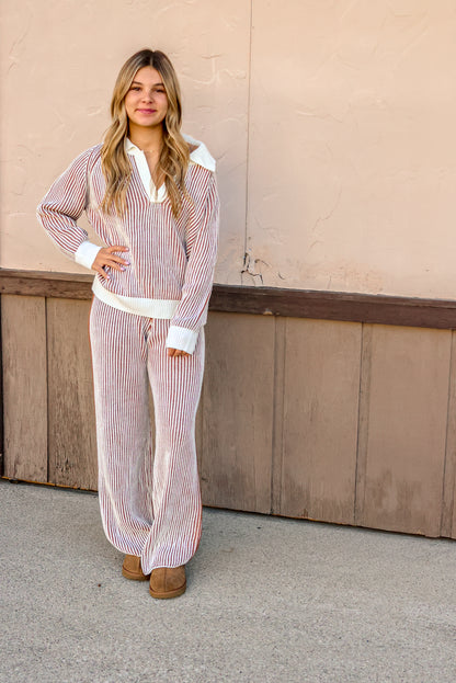 Addy Ribbed Sweater Set