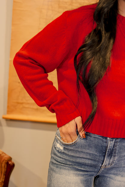 Jolly Cropped Sweater