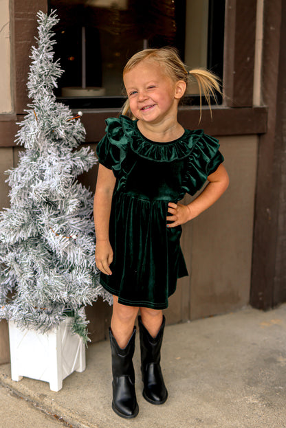 Holiday Velvet Dress