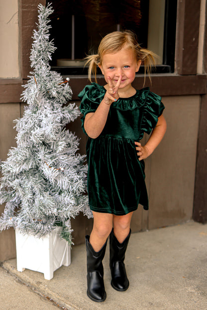 Holiday Velvet Dress