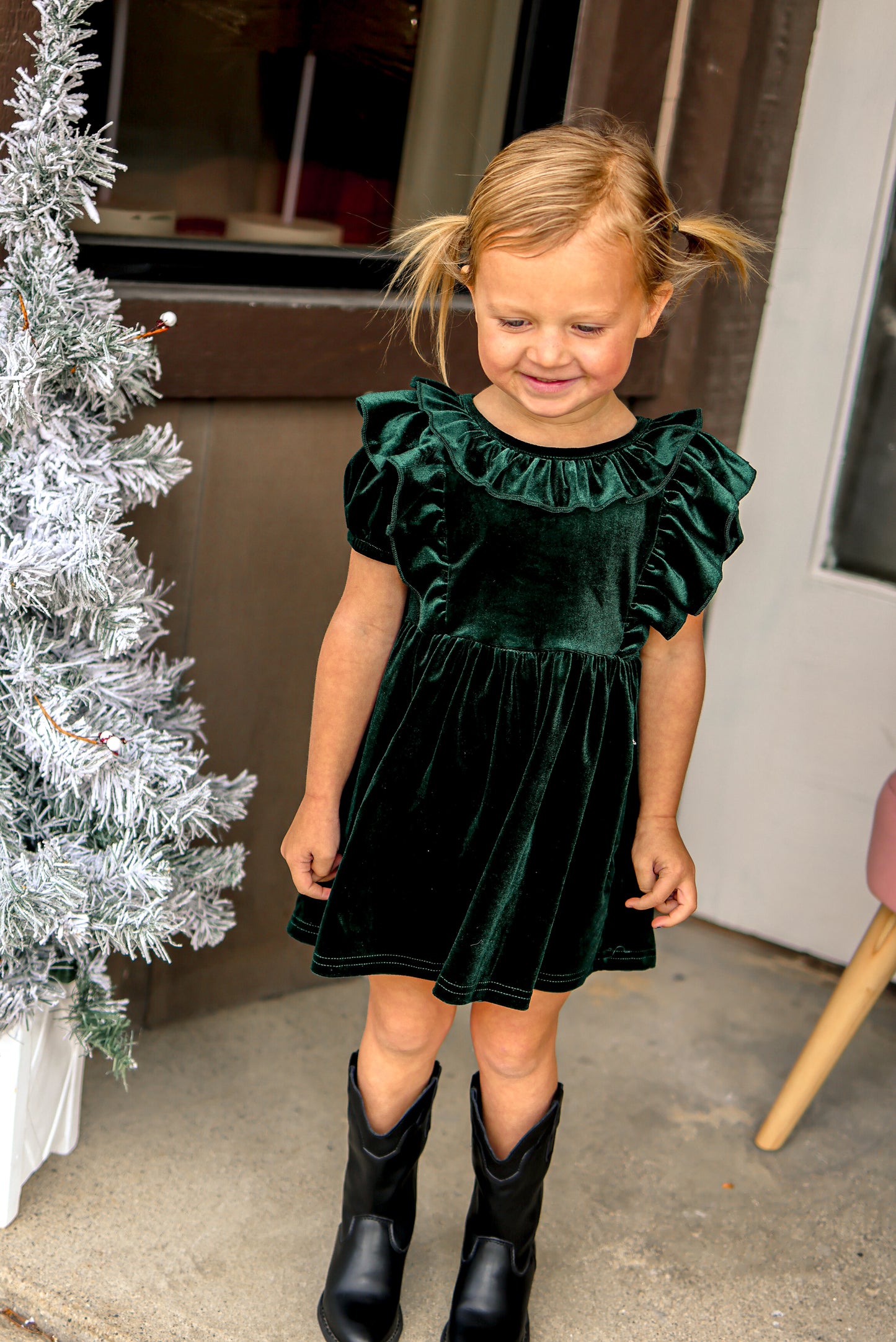 Holiday Velvet Dress