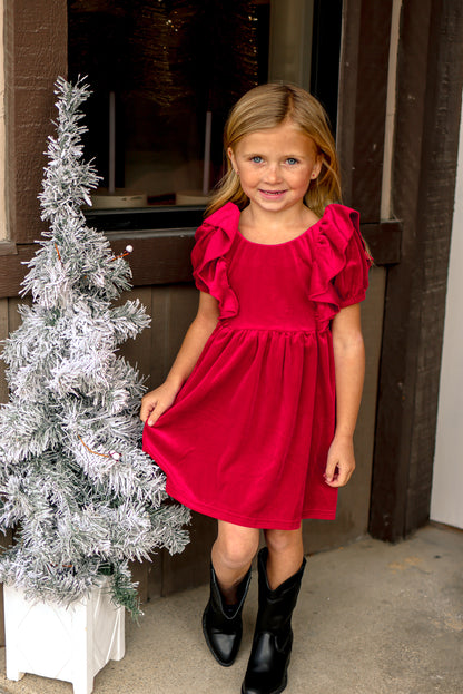 Holiday Velvet Dress