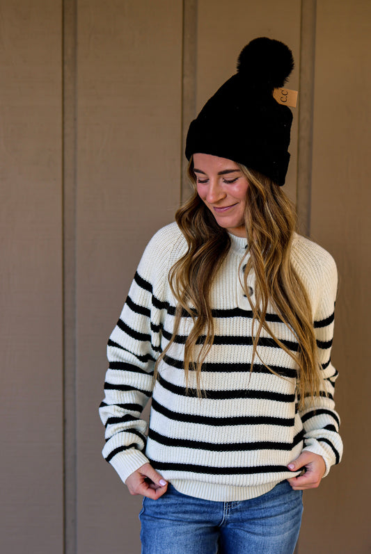 Hali Striped Sweater