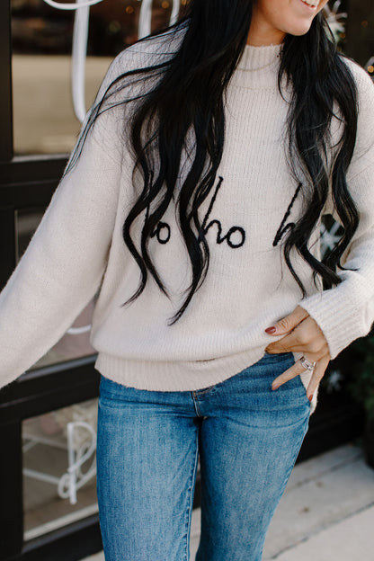 "Ho Ho Ho" Sweater