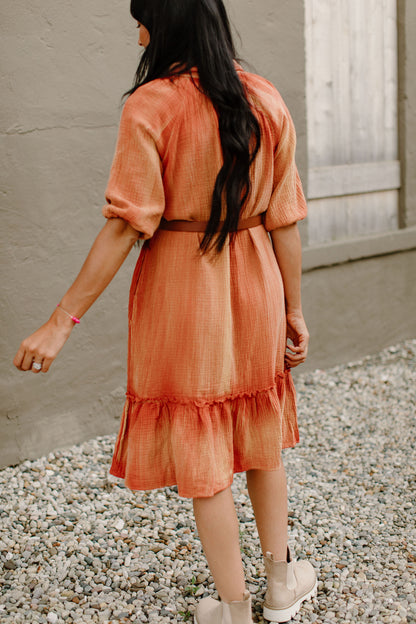 Harper Linen Midi Dress