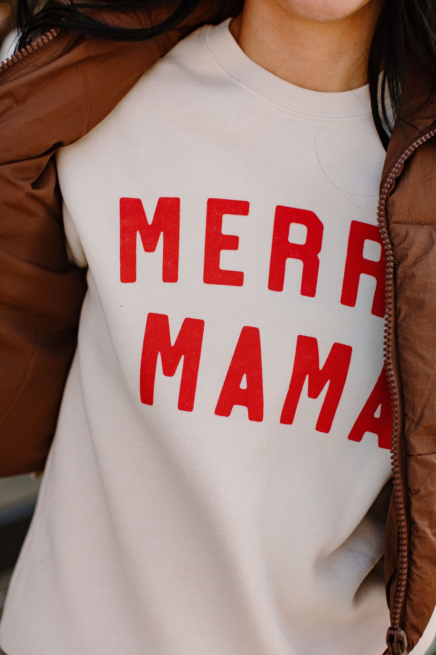"Merry Mama" Crewneck